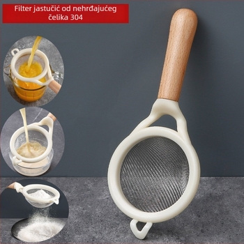 Nehrđajući čelično sito za brašno za pečenje, sito za šećer u prahu, stil moderne jednostavnosti, Kangyi Factory