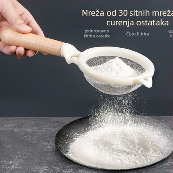 Nehrđajući čelično sito za brašno za pečenje, sito za šećer u prahu, stil moderne jednostavnosti, Kangyi Factory
