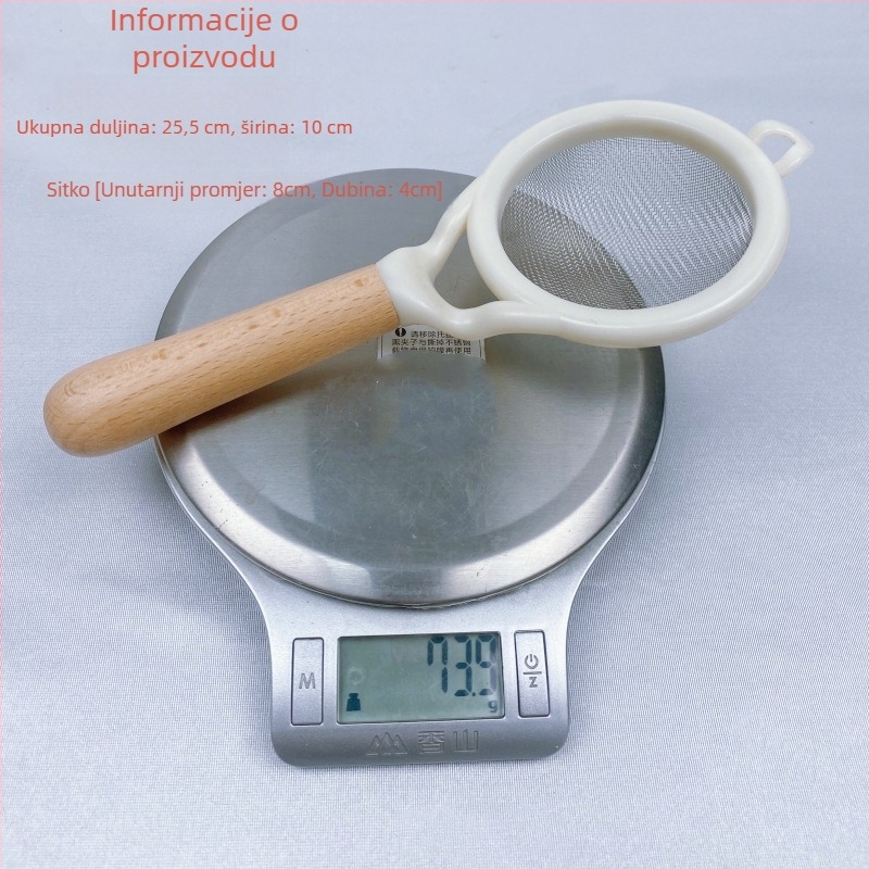 Nehrđajući čelično sito za brašno za pečenje, sito za šećer u prahu, stil moderne jednostavnosti, Kangyi Factory