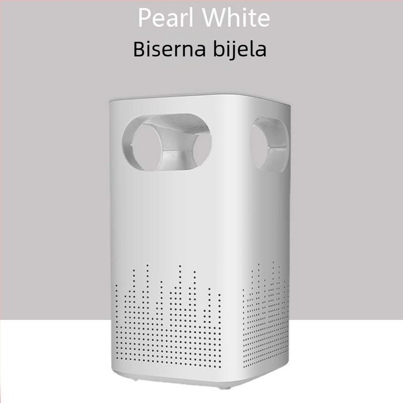 Desktop čistac zraka s negativnim ionima i UV dezinfekcijom, USB napajanje, tih do 36 dB, pogodan za prostor do 20 m²