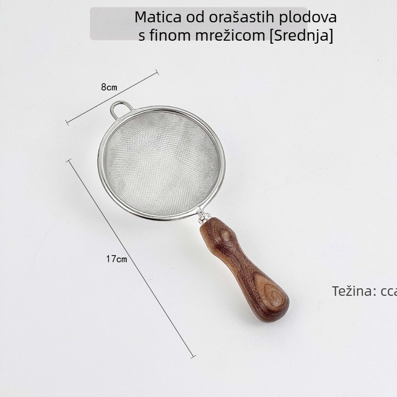 Prosijac za brašno s finom mrežom – 304 nehrđajući čelik, Jia Dian