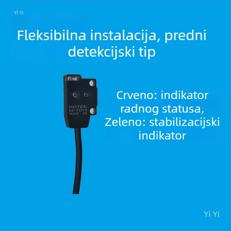 Motee difuzno-refleksni fotoelektrični senzor EZ-FD14