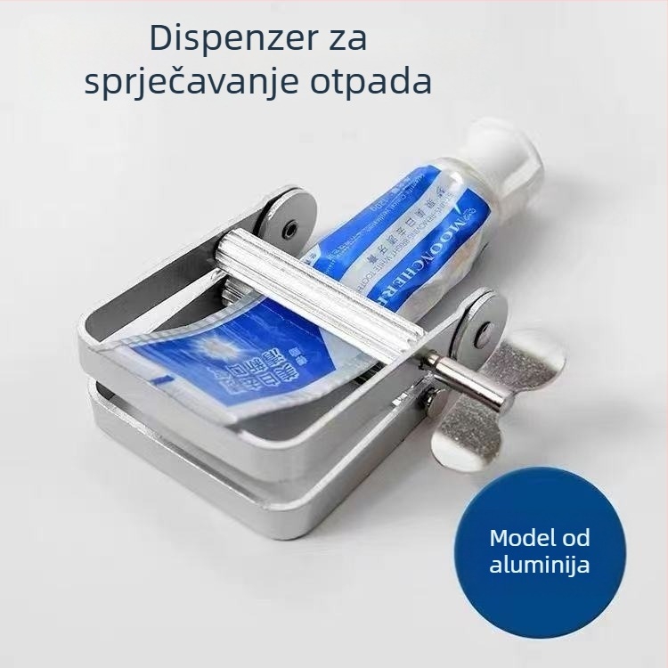 Ručni metalni stisak paste za zube – prijenosni alat za istiskivanje paste za zube i paste za bojanje kose