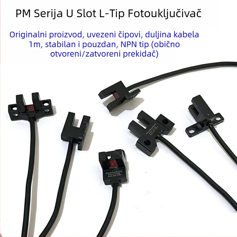U-slot mikro fotoelektrični prekidač PM-L45, K45, T45, Y45, R, F44 – senzor krajnje pozicije