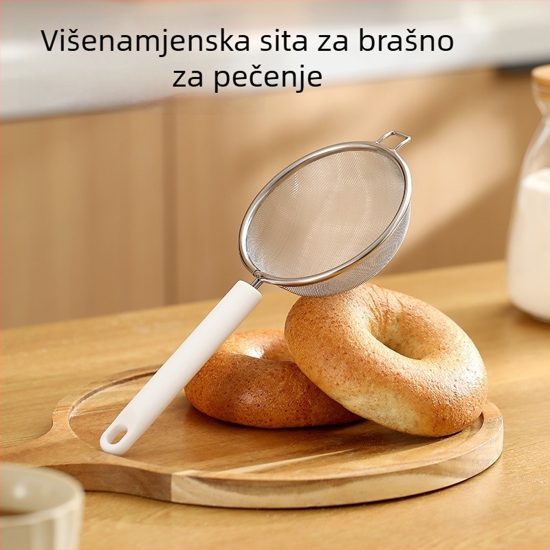 FaSoLa Sito za brašno — Višenamjensko kuhinjsko sito za brašno, filtr za sojino mlijeko i dječju hranu; moderni minimalistički stil