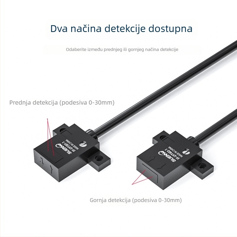 SX-D30N difuzno-reflektirajući fotoelektrični prekidač, IR izvor, domet 0-30 mm, napajanje 24 V, NO/NC izlaz