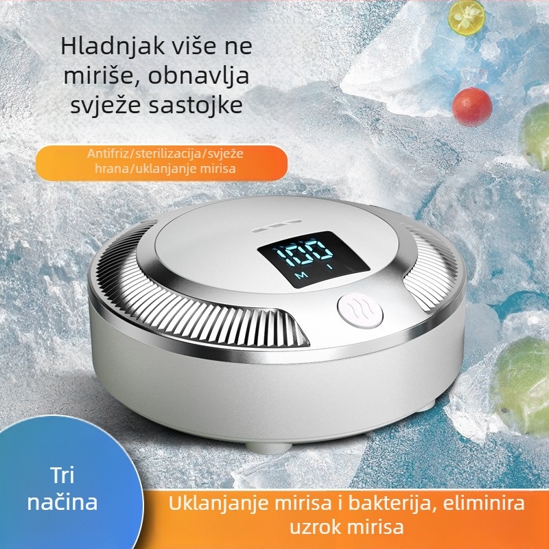 Automobilski čistač zraka uz uklanjanje formaldehida i mirisa, s negativnim ionima (Snaga, Napon, Koncentracija negativnih iona, Pokriće)