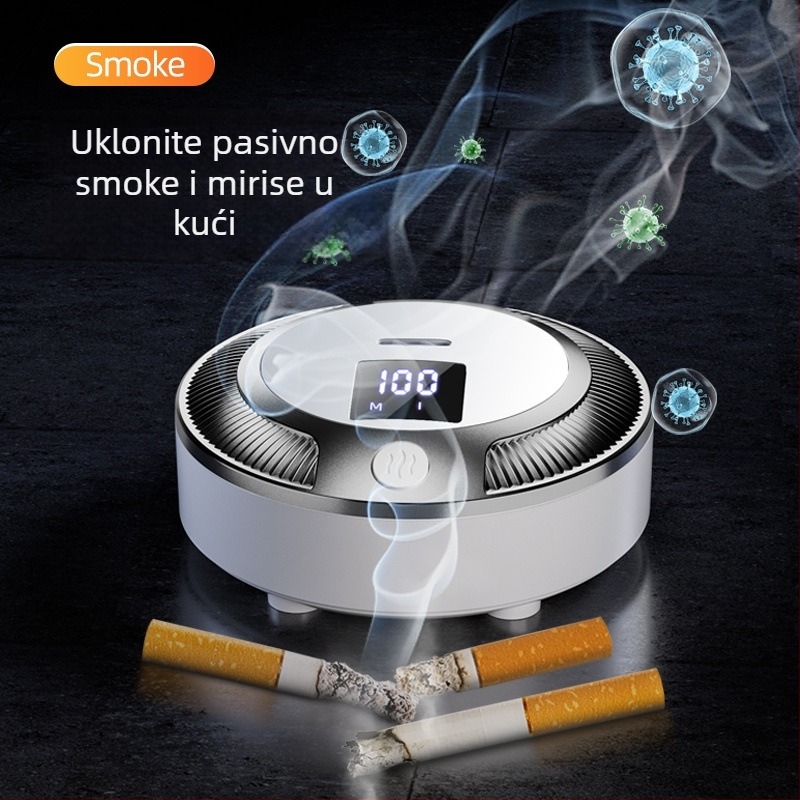 Automobilski čistač zraka uz uklanjanje formaldehida i mirisa, s negativnim ionima (Snaga, Napon, Koncentracija negativnih iona, Pokriće)