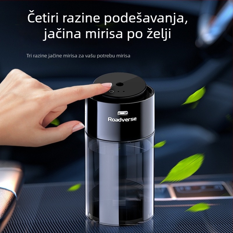 Pametni difuzor za automobil i pročišćivač zraka – negativni ioni, model 1, napajanje upaljačem