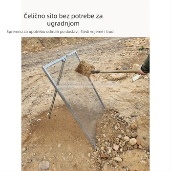 Sito za brašno – čelična žičana mreža za filtriranje tla i pijeska, geotehnička mreža za kukuricu i pšenicu (Brend: Default item; Nije uvozeno; Kategorija: Sito za brašno)
