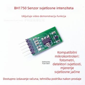 Sight BH1750 senzor svjetlosne jačine GY-30 modul, serija Sensor, kompatibilan s mikrokontrolerima, DC napajanje