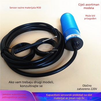 Kapasitivni prekidač CJM30-10A2-S, sonda za razinu materijala, dvije žice AC, normalno zatvoren, 220V