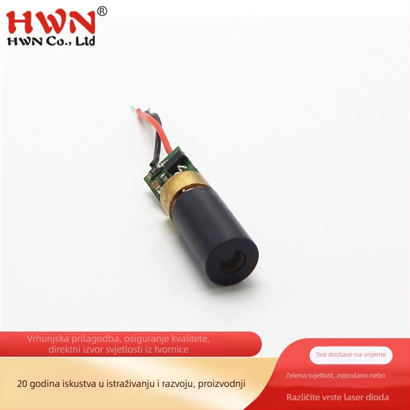 HWN PM2.5 laserski senzor za praćenje zraka, 650 nm, širina linije 2
