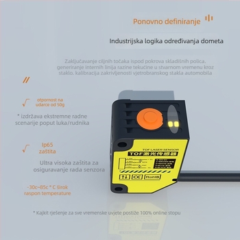 Kajit KJT-HWCJ Daljinski infracrveni fotoelektrični prekidač s TOF senzorom, ne utječe na mjereni objekt