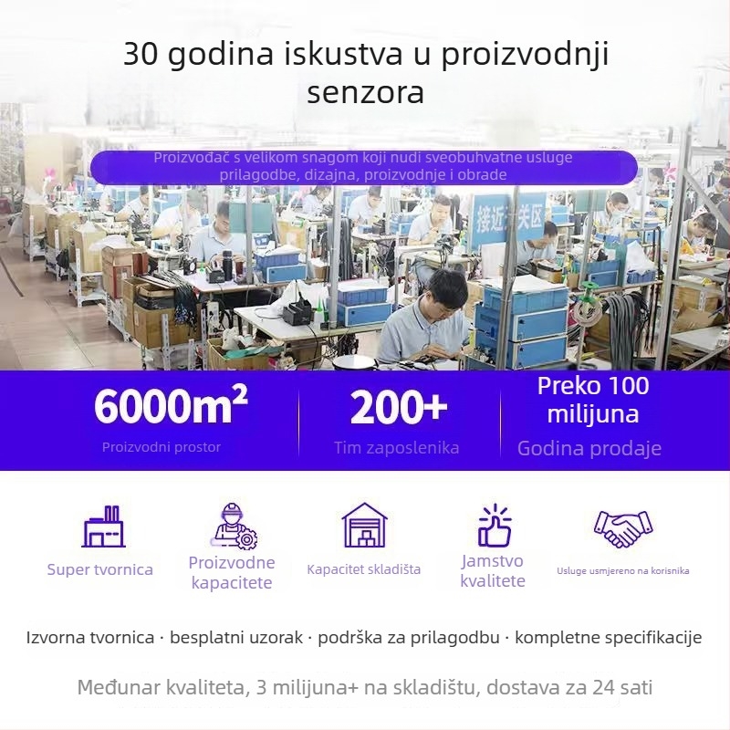 G3010 laserski fotoelektrični prekidač s potiskom pozadine, domet detekcije do 4 m, IR svjetlo, 24 V, IP65, 2 ms