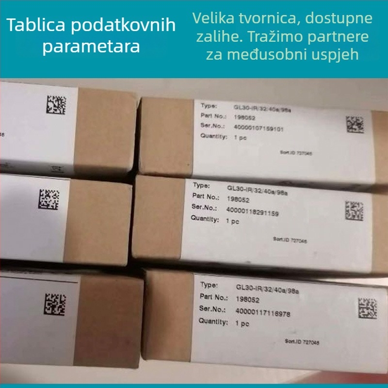 Slotni tip fotoelektrični senzor GL30-IR32/40a/98a s PNP izlazom