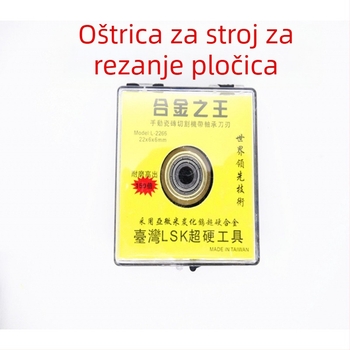 Ručno kolut za rezanje pločica s ležajem, za pločice i staklo