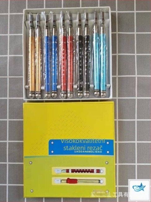 Nebula brendirani valjkasti rezač stakla – 500 kom. po jedinici, 10 kom. po kutiji
