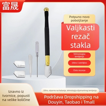 Valjkasti rezač stakla za pločice