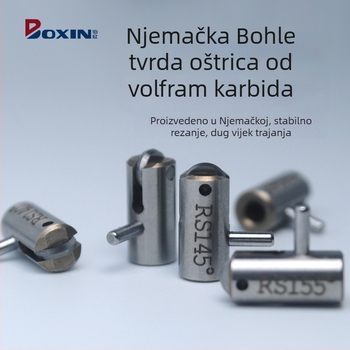 Bohle kotač za rezanje stakla, precizna cilindrična srebrna oštrica i držač noža