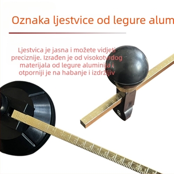 Profesionalni stakleni kružni rezač sa šest kotača