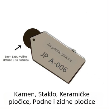 Rolni tip profesionalne glave noža za rezanje stakla, pločica i kamenih ploča (JP008)