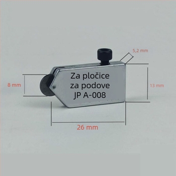 Rolni tip profesionalne glave noža za rezanje stakla, pločica i kamenih ploča (JP008)