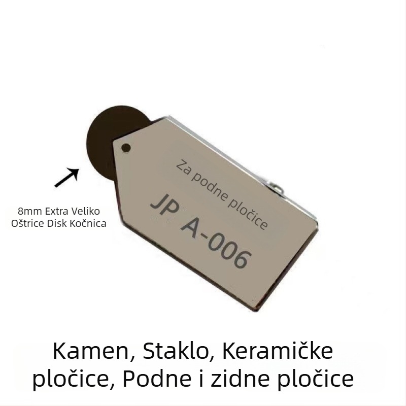 Rolni tip profesionalne glave noža za rezanje stakla, pločica i kamenih ploča (JP008)