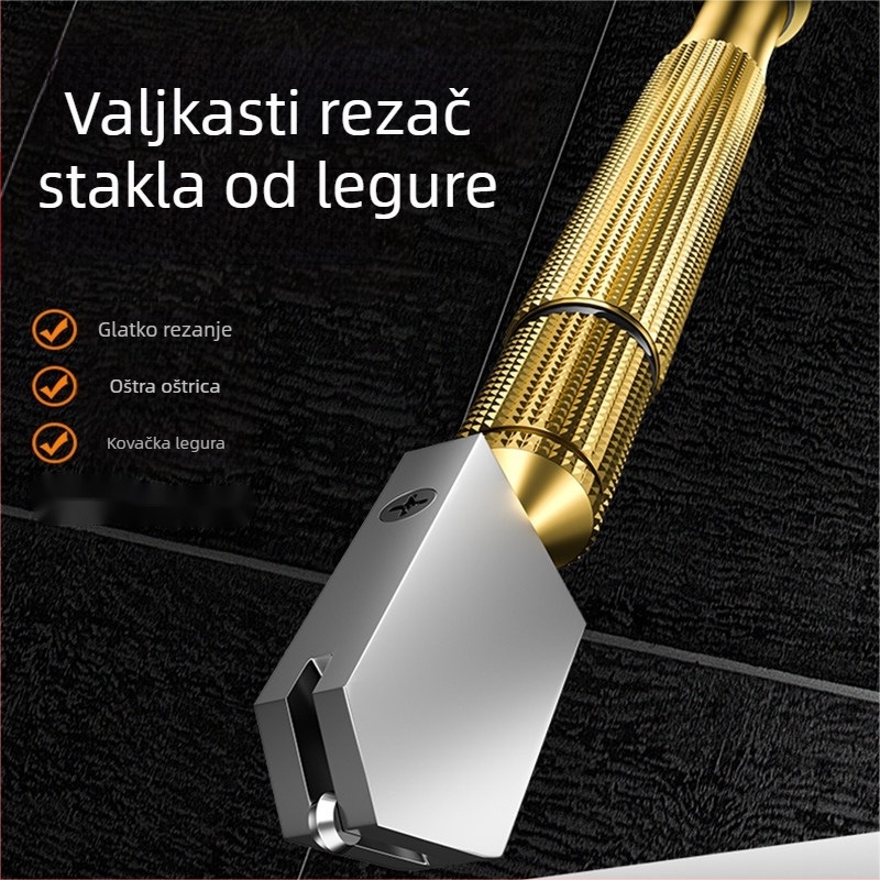 Stakleni nož s dijamantnim vrhom - Višenamjenski alat za rezanje debelog stakla i keramičkih pločica (Model: Obični stakleni nož; Opseg primjene: Drugo; Uvoz: Ne)
