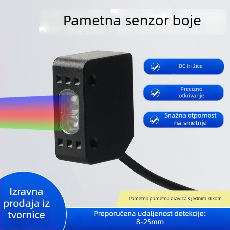 LX-101 senzor boje oznake, fotookidač, 12 V, za mehaničku opremu