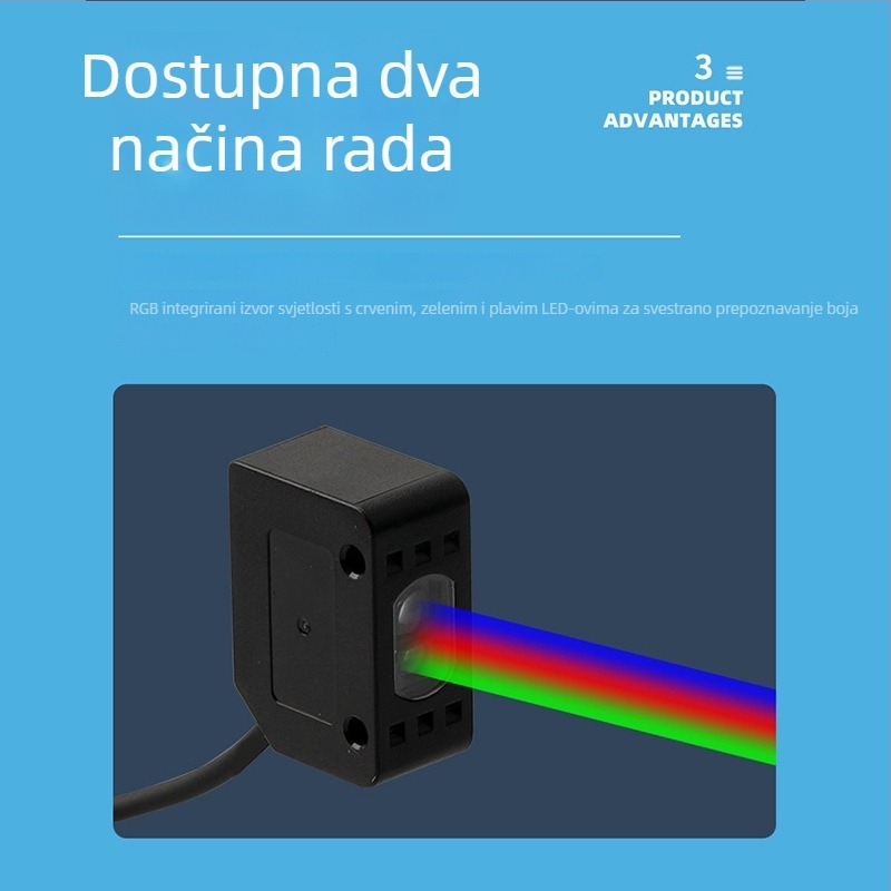 LX-101 senzor boje oznake, fotookidač, 12 V, za mehaničku opremu