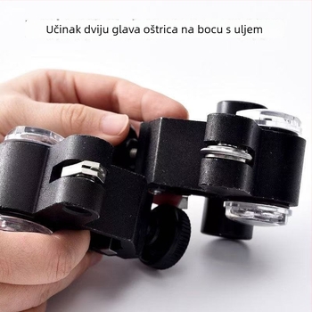 Valjkasti tip noža za rezanje staklenih pločica - legirana oštrica, bez uvoza
