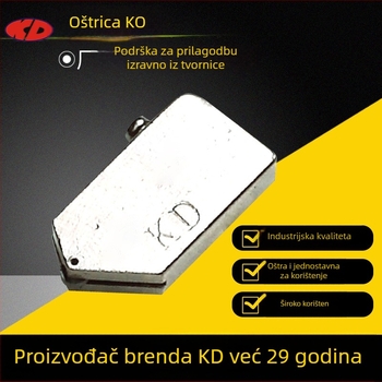 KD BP33(C)6-12mm Push Knife Head – Obični nož za staklo, Rezni kotač, Debljina reza 19 mm, Namjena: Rezanje stakla