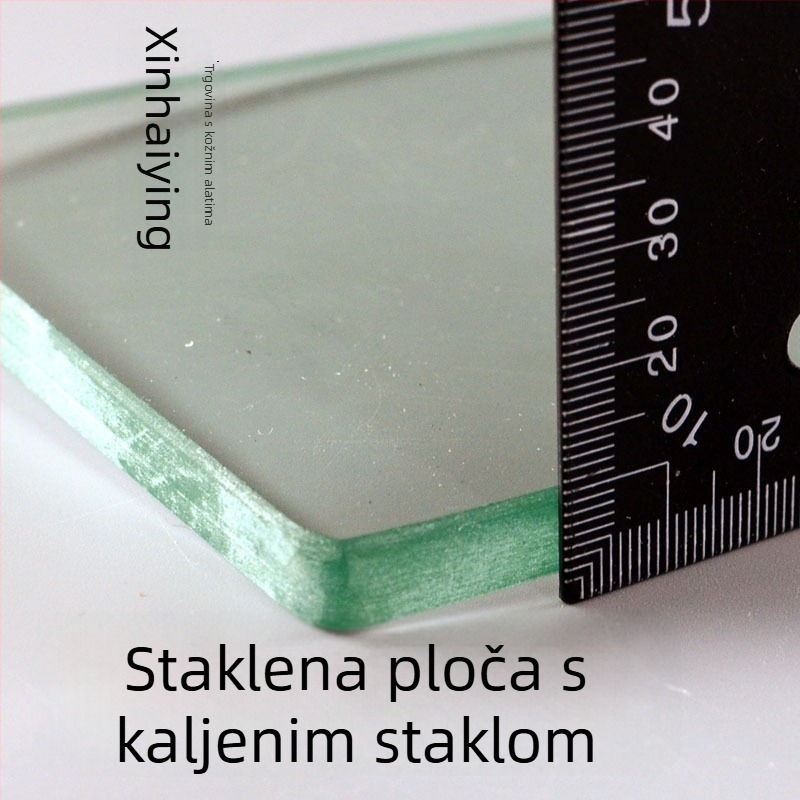Ploča od kaljenog stakla za graviranje kože i poliranje; Brend Ten-color light, Model 88888, Debljina rezanja 0,8 mm, Kategorija: organska staklena leća