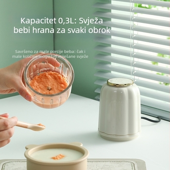 Višenamjenski uređaj za hranu za bebe s staklenom posudom, kapacitet ispod 1 L, dvostruke miješajuće oštrice, 10 000–19 999 okr./min, 111–240 V