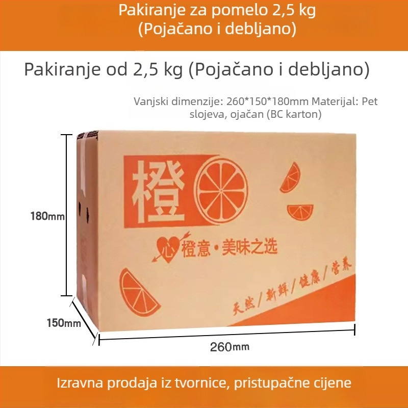 Valoviti karton za pakiranje, debljina 10, ojačan i tvrd, standardan ravni karton, konstrukcija ravne kutije