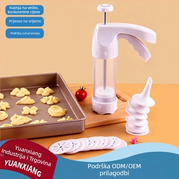 Dekorativni pištolj, PP tijelo, za izradu keksa, moderni minimalistički stil — Enjoy the Source