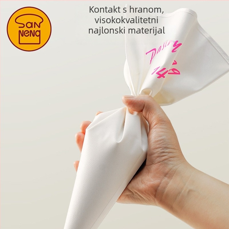Sanneng najlonska vrećica za ukrašavanje torti, 14 inča SN7976, za ponovnu upotrebu
