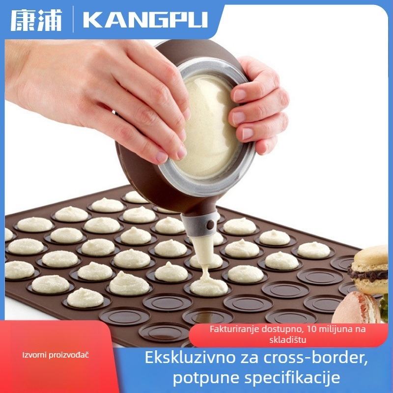 Dekorativni pištolj za kekse i makarone, silikon za hranu, moderan minimalistički stil