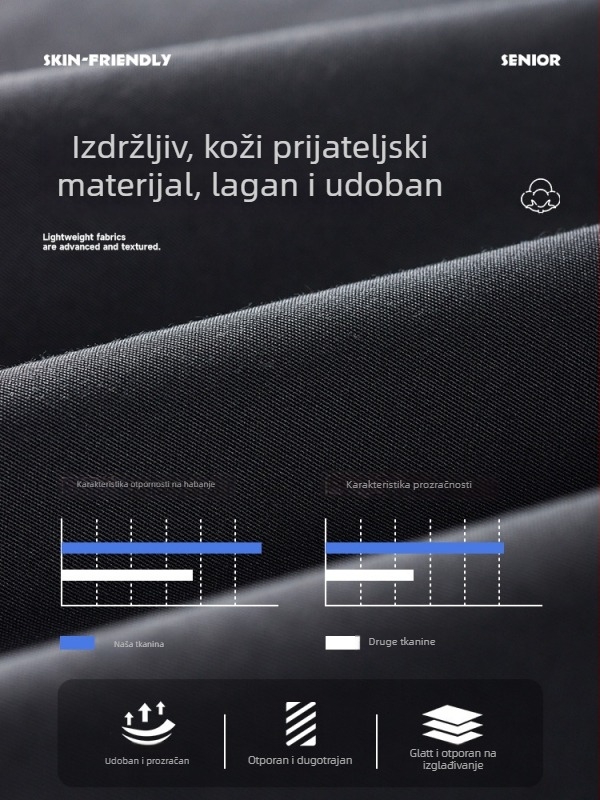 Vjetrovita jakna s kapuljom i zatvaračem, vodootporna i otporna na vjetar, poliester-vuna mješavina tkanine