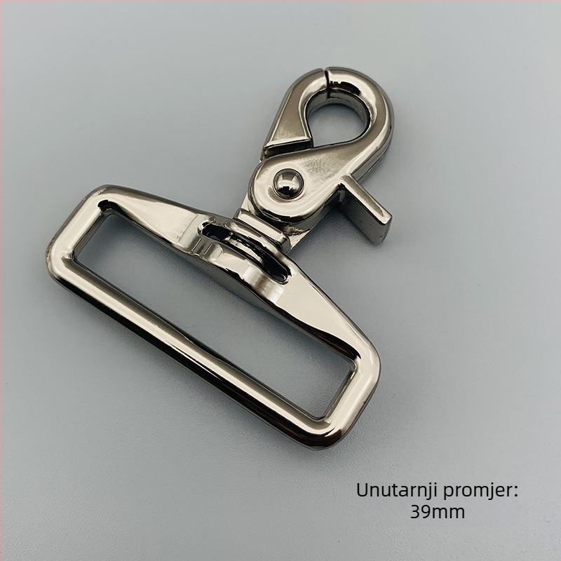 Hardver za torbe: kukica od cinkove legure i lobster kopča za kaišu; gradski minimalistički stil; model XBB026; otporan na habanje; marka Broken copper.