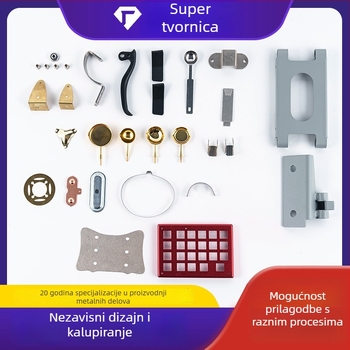 Listovite metalne dijelovi štancanja — materijali: nehrđajući čelik, bakar, željezo, aluminij, galvanizirani lim; obradba: metalno oblikovanje; prilagodljivo prema zahtjevima kupca; šifra proizvoda TW-006; marka Taiwei