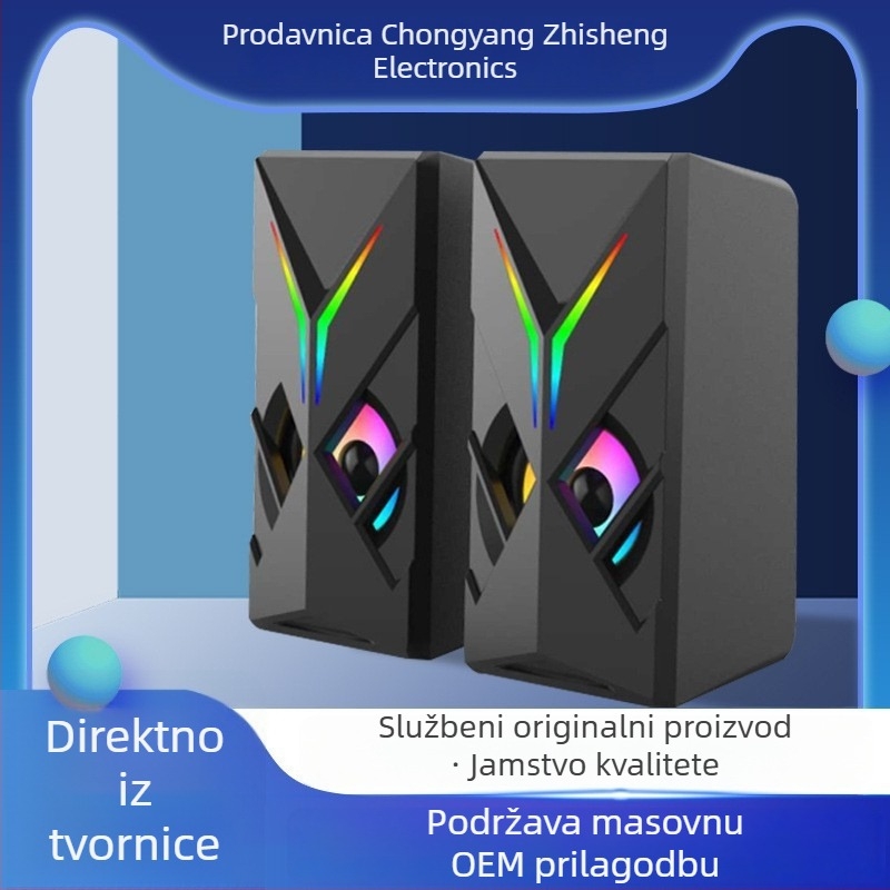 2.1-kanalni USB Bluetooth stolni zvučni sustav s podrškom TF kartice i 3D/Virtual Surround zvukom