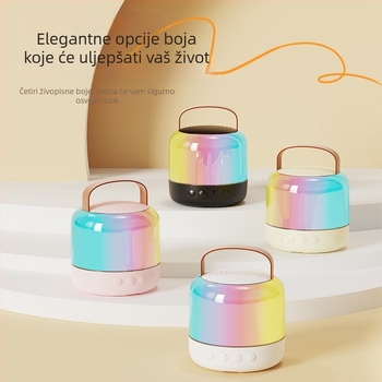Bluetooth karaoke zvučnik s bežičnim mikrofonom za kućnu i vanjsku upotrebu