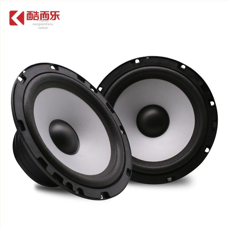 KUERL K-A650 Set zvučnika za automobil – impedancija 4 Ω, raspon frekvencija 40 Hz–25 kHz, osjetljivost >93 dB, distorzija <0.01%, napon 12–24 V