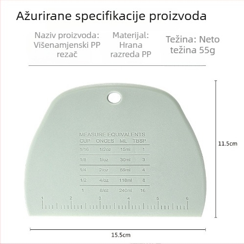 Električno sito za brašno, kuhinjski alat u nordijskom stilu za pečenje