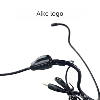 Učiteljski headset mikrofon, žičani, integrirani mikrofon, model Zj033mr-1m, 20 Hz–20 kHz, SNR ≥60 dB