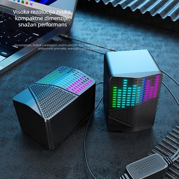 S556 USB stolni zvučnici za računalo, 2.0 kanala, Bluetooth bežični, sustav od dva zvučnika sa subwooferom