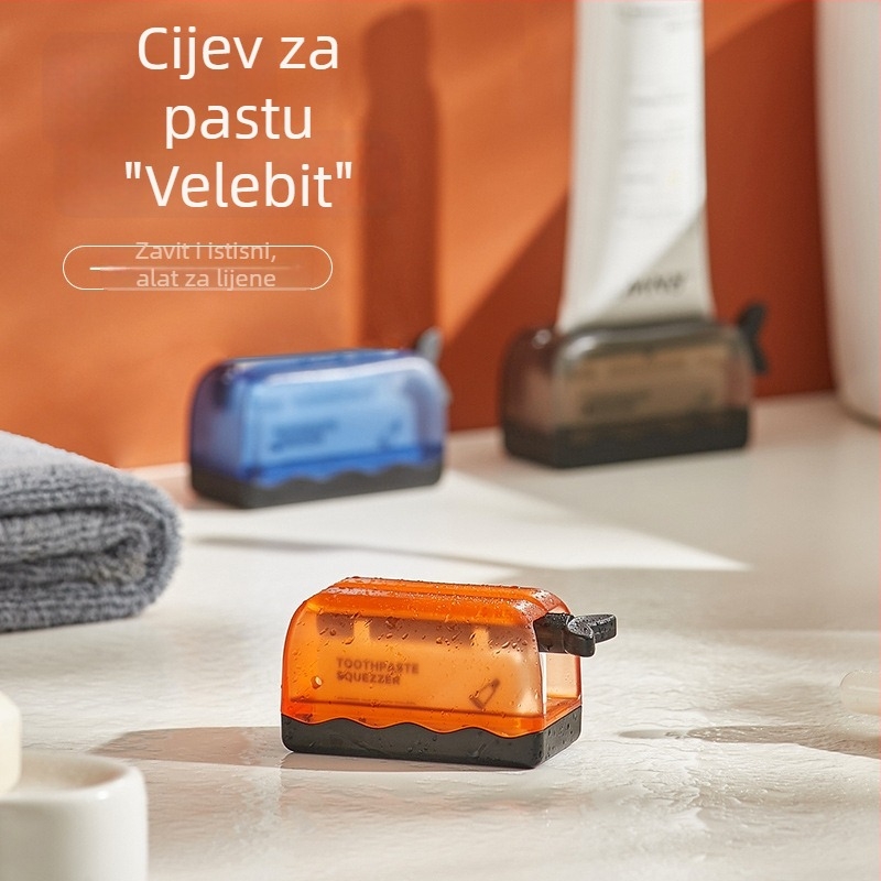 Stisnjavač paste za zube - Ručni klip (Odrasli, Jednokratno pakiranje)