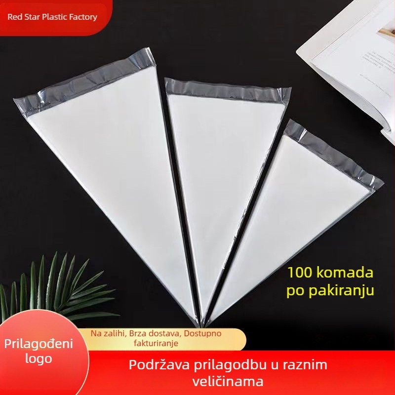 Jednokratne vrećice za ukrašavanje, set od 100 komada, veličine velike, srednje i male, za kremu i kolače